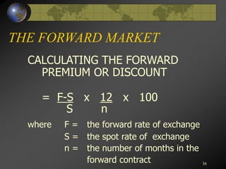 How To Discount Using Forward Rates Chapter number 6 multinational financial management | PPT