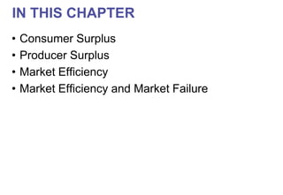 Understanding Consumer and Producer Surplus and Market Efficiency in ...