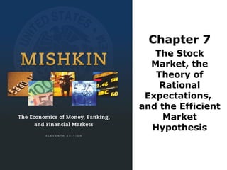 Chapter 7
The Stock
Market, the
Theory of
Rational
Expectations,
and the Efficient
Market
Hypothesis
 