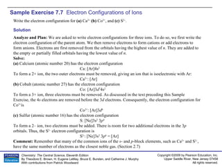 AP Chemistry Chapter 7 Sample Exercise | PPT