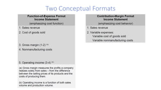 Two Conceptual Formats
 