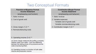 Two Conceptual Formats
 