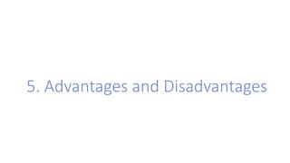 5. Advantages and Disadvantages
 