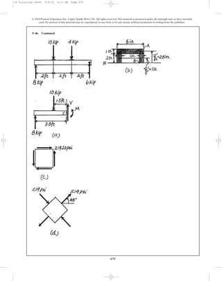 675
9–46. Continued
© 2010 Pearson Education, Inc., Upper Saddle River, NJ. All rights reserved.This material is protected under all copyright laws as they currently
exist. No portion of this material may be reproduced, in any form or by any means, without permission in writing from the publisher.
09 Solutions 46060 6/8/10 3:13 PM Page 675
 