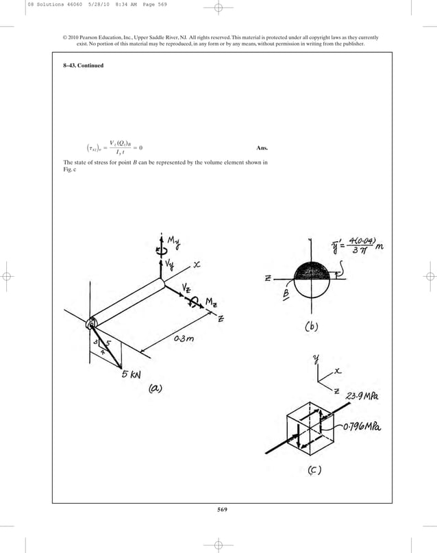 Ch08 10 combined loads transformations | PDF