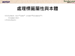 處理標籤屬性與本體
 