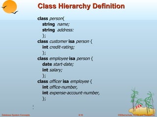 08. Object Oriented Database in DBMS | PPT