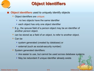 08. Object Oriented Database in DBMS | PPT