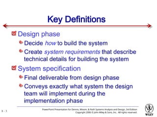 System Analysis and Design 2 - data modelling | PPT