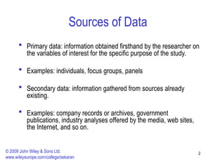 Comprehensive Guide to Data Collection Methods and Questionnaire Design ...