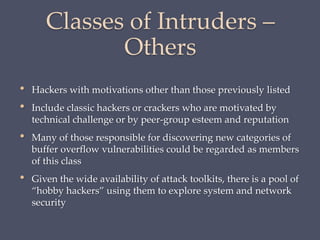 computer security principles and practice chapter 8 | PPTX