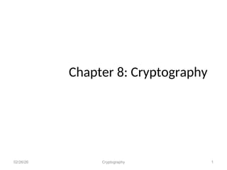 Comprehensive Overview of Cryptography: Principles and Practices in ...