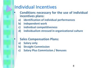 Ch 08 employee compensation | PPT