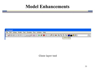 35
Clone layer tool
Model Enhancements
 