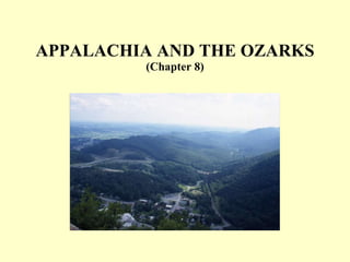 APPALACHIA AND THE OZARKS (Chapter 8) Elizabeth J. Leppman 