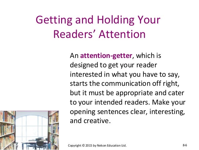 5 Types of Attention Getters in Essays | Synonym attention getters for essays