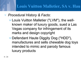 LOUIS VUITTON MALLETIER S.A., Plaintiff-Appellant, v. HAUTE
