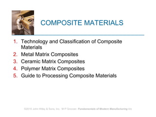 COMPOSITE MATERIALS ,[object Object],[object Object],[object Object],[object Object],[object Object]
