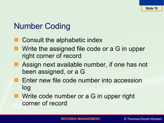 terminal digit filing order example