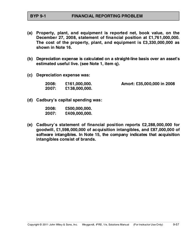 Ch09 Solution W Kieso Ifrs 1st Edi
