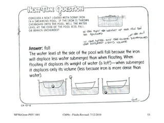 MFMcGraw-PHY 1401 Ch09e - Fluids-Revised: 7/12/2010 53
 