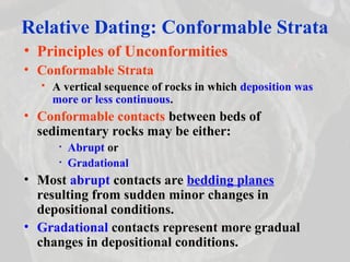 Gradational Contacts Example Ch09 geologic time_fall2007 (1) | PPT