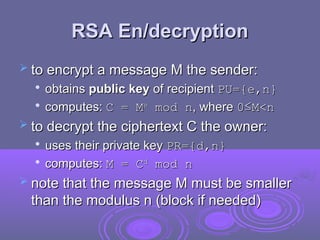 cryptographyandnetworksecuritypptwilliamstallings | PPT