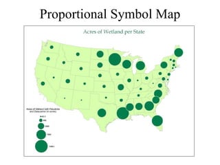 Proportional Symbol Map 