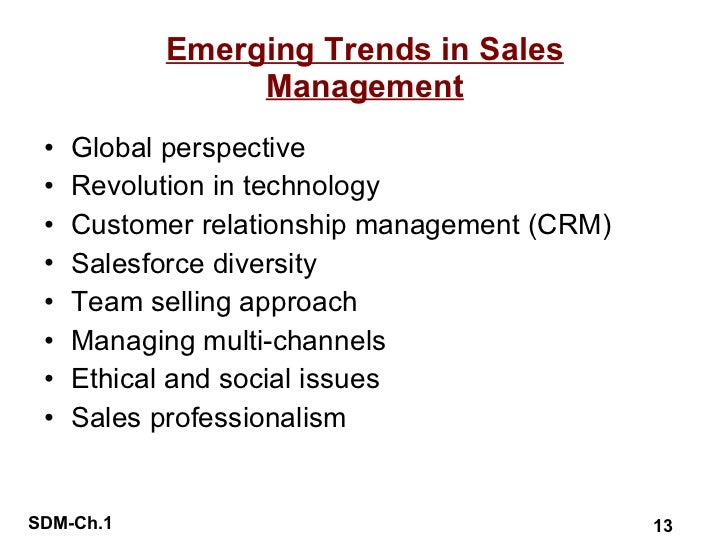 Ch1 Introduction To Sales And Distribution Management - 
