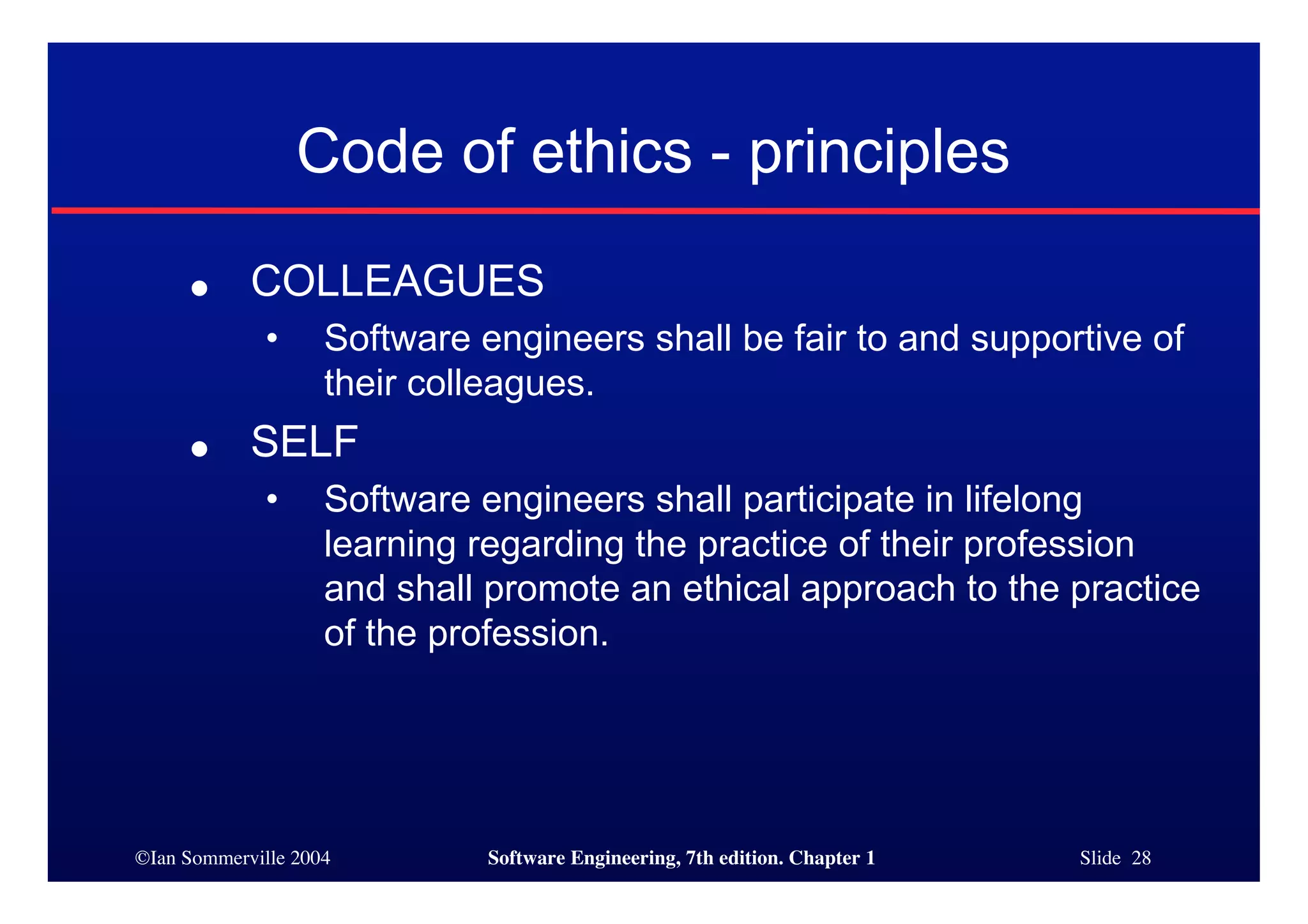 Software Engineering - Ch1 | PDF