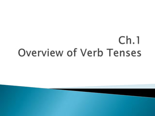 Ch.1 Overview of Verb Tenses 