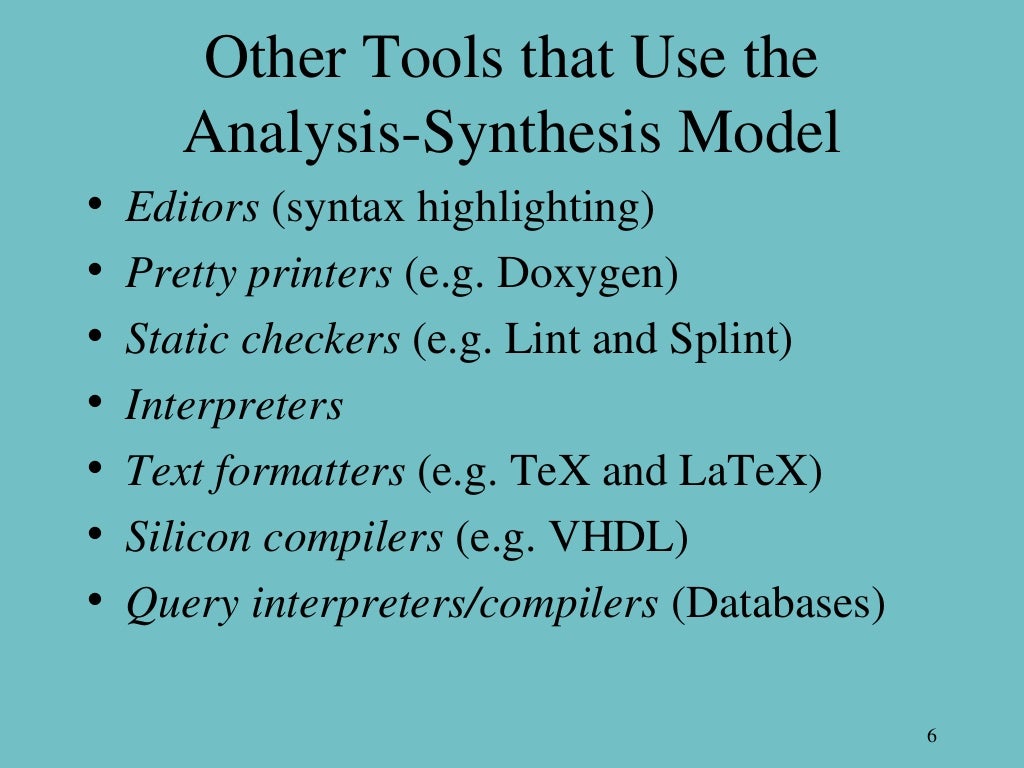 Compiler Construction