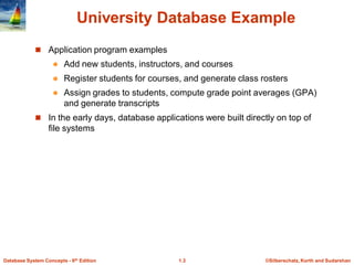 RDBMS, theory class - 1 (UIU CSI 221) | PDF
