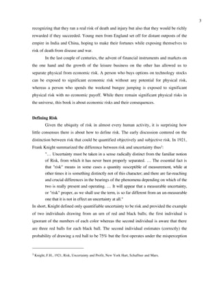 Damodaran Risk Management Ch1 | PDF