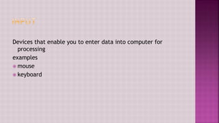 Introduction To Computing | PPTX