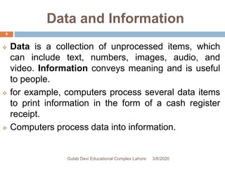 Introduction to computer | PPT