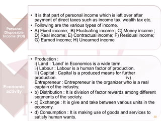Primary Income Definition Ch 1 Basic Concepts of Economics | PPTX