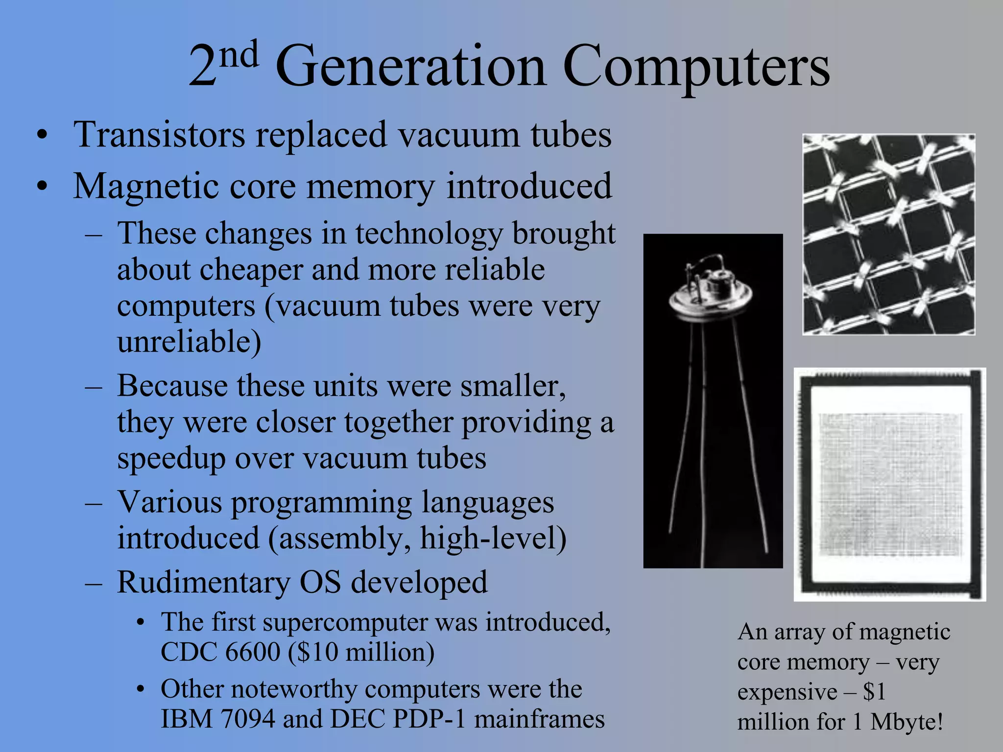 Very Rudimentary Technology Computer Cpu architecture | PPT