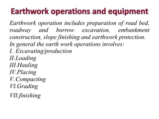 Highway engineering level III Road construction | PPTX