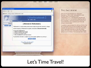 Let’s Time Travel!
 