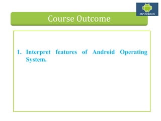 Introduction to Android Operating System | PDF