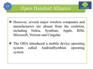 Oha Android Introduction to Android Operating System | PDF