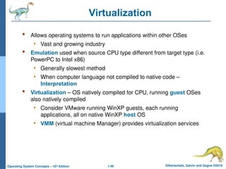 Lecture One: Foundational Concepts of Modern Operating Systems | PPTX