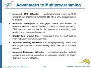 introduction to operating system- main concepts | PDF