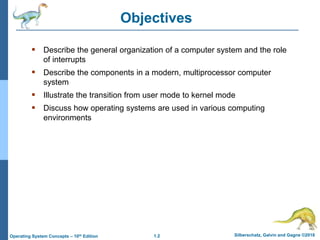 introduction to operating system- main concepts | PDF