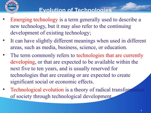 CH 1-3.pptx Introduction to emerging technology | PPTX