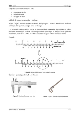 Métrologie - les instruments de mesure | PDF