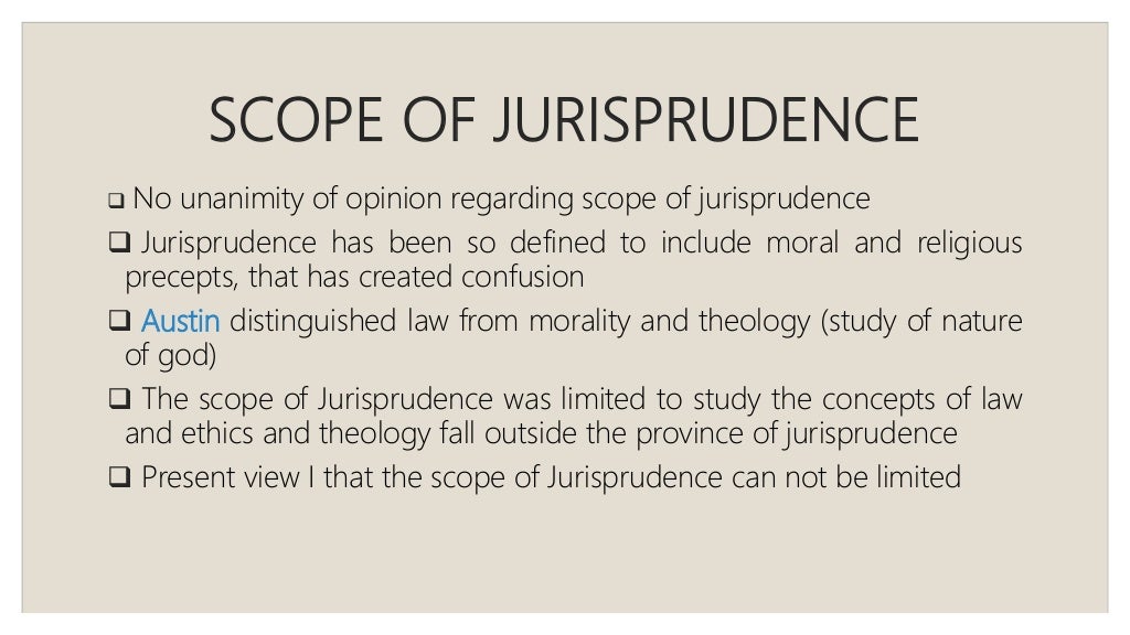 Introduction to Jurisprudence