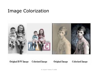 Image Colorization
Dr. Sujata P. Pathak, IT, KJSSE
 