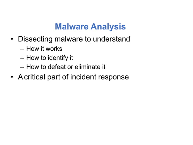 Ch1 Introduction To Malware Analysis V2 Pdf Ch1 Introduction To Malware Analysis V2 Pdf